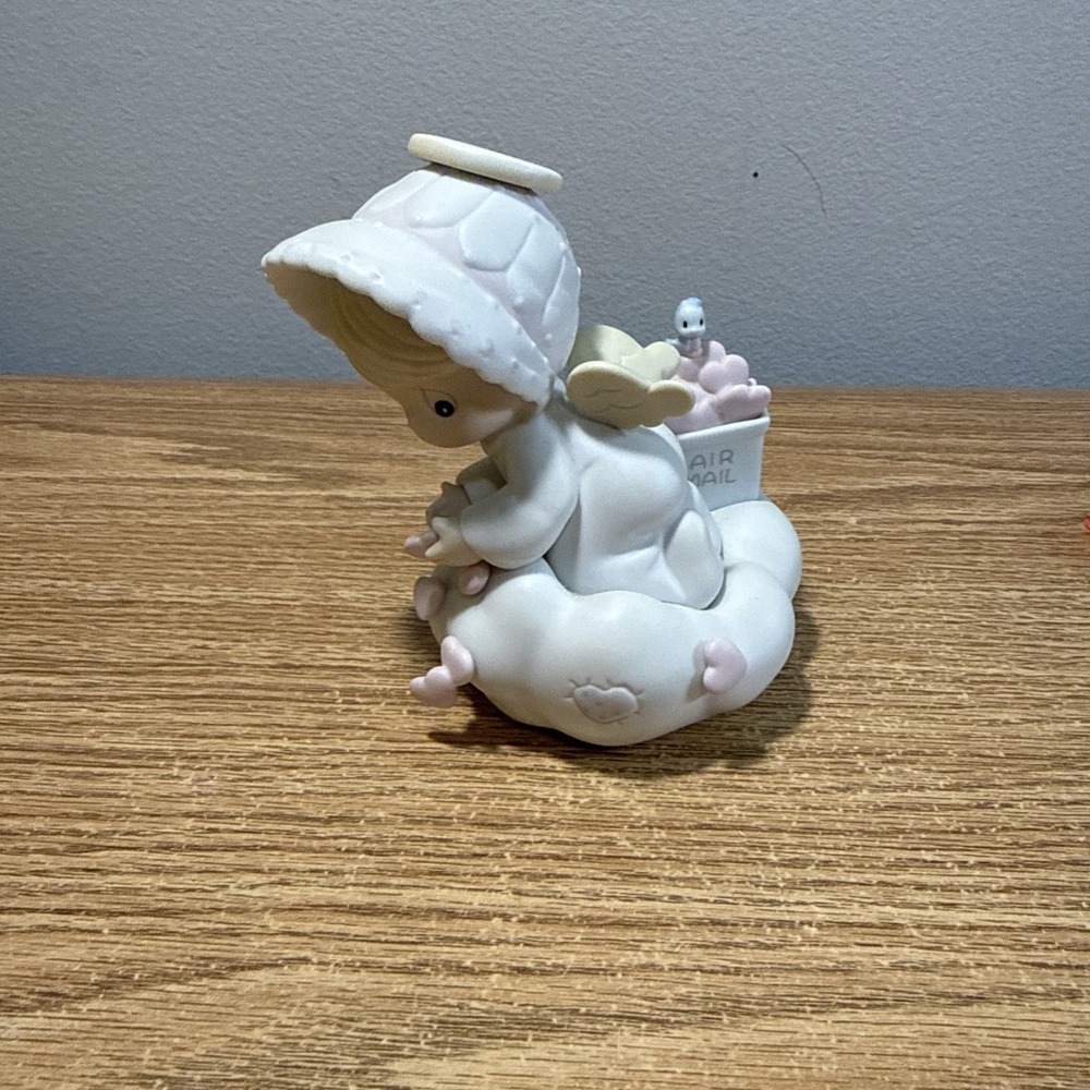 Precious Moments Enesco "Sending You My Love"  1987 Porcelain Figurine